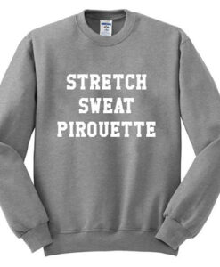 Stretch Sweat Pirouette sweatshirt drd