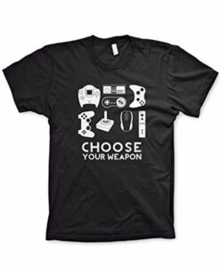 Youth Choose your weapon gamer t-shirt drd