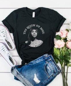 Aretha Franklin Queen of Soul t-shirt asr