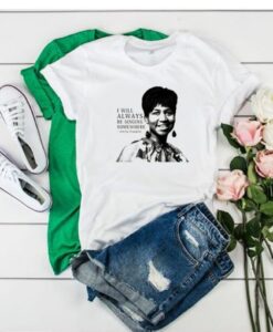 Aretha Franklin t-shirt asr