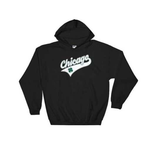 St Patricks Day Chicago drinking holiday Hoodie