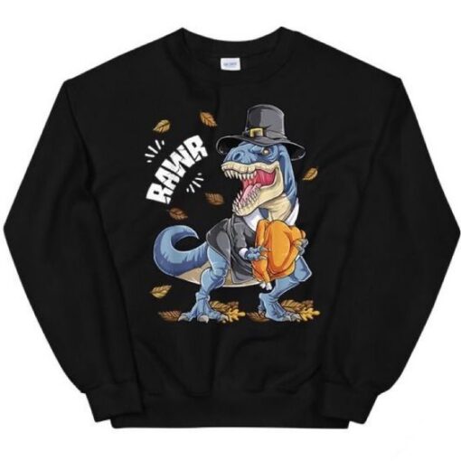 T-Rex Rawr sweatshirt drd