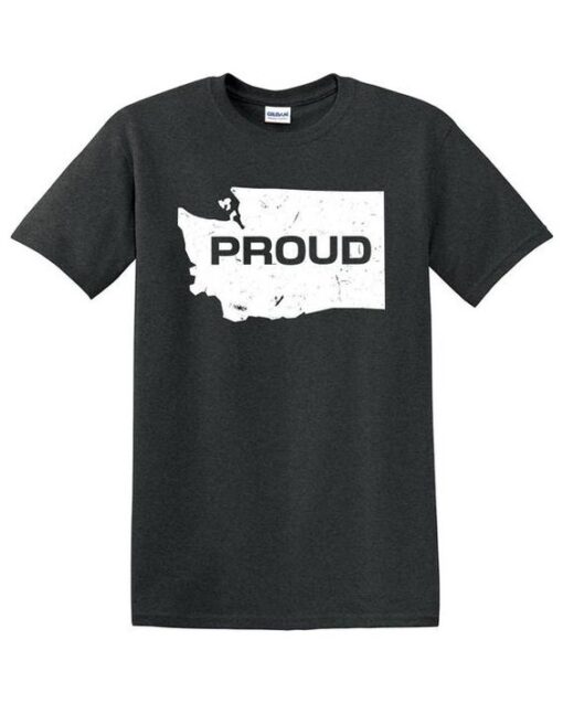 Washington Proud Home State T-shirt drd