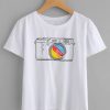 Camera Print T-Shirt dns