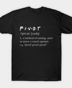 Pivot Friends Dictionary Friends T-Shirt dns