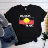 Black Flag X Aboriginal Flag t-shirt FT