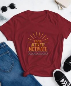 Inspire Activate Motivate t-shirt FT