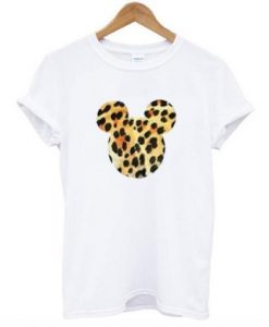 mickey mouse cheetah t-shirt FT