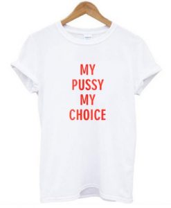 my pussy my choice t-shirt FT