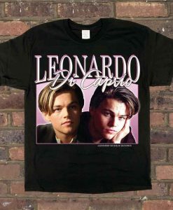 Leonardo Di Caprio Vintage Homage T-shirt