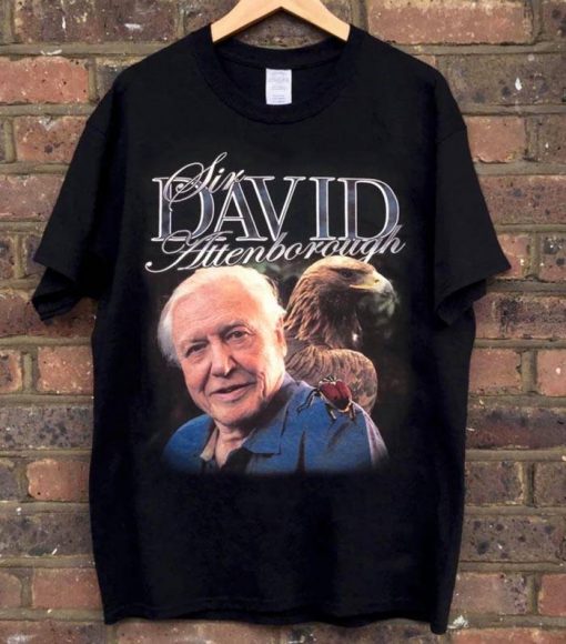 Sir David Attenborough Homage Tees