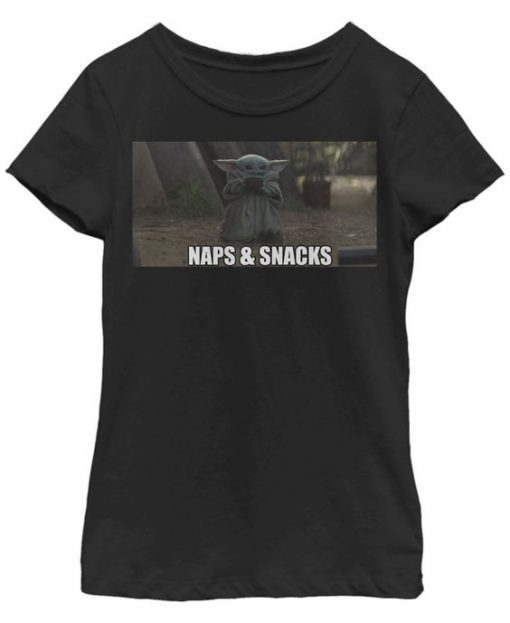 Star Wars Naps And Snacks Meme T_shirt