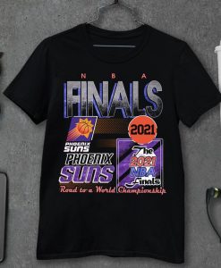 Vintage 2021 Phoenix Suns NBA Finals T Shirt