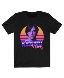 Keanu Reeves Retro Culture Graphic Tshirt