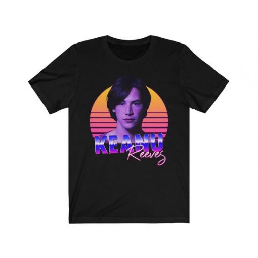 Keanu Reeves Retro Culture Graphic Tshirt