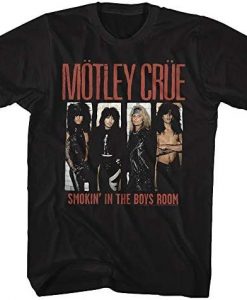 Motley Crue Boys Room Black Adult T-Shirt DX23