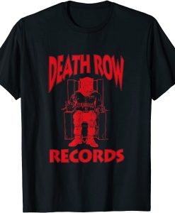 death row records red logo T-shirt