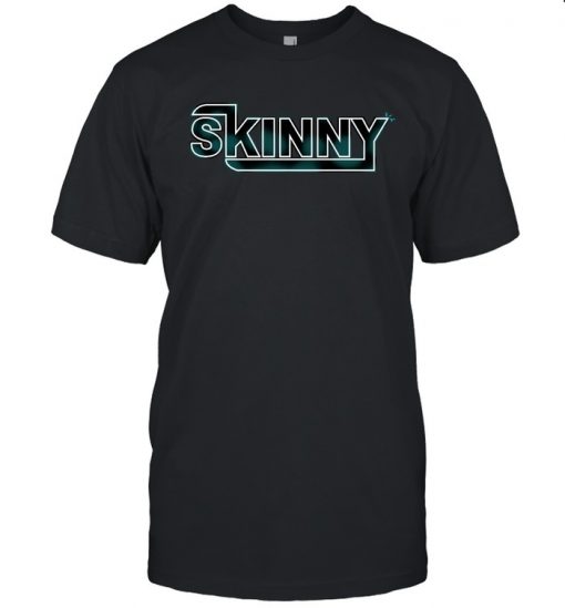 skinny shirt shark tank t-shirt