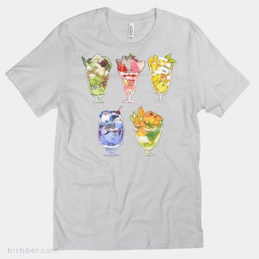 Full Colour Bird Drink T-Shirt