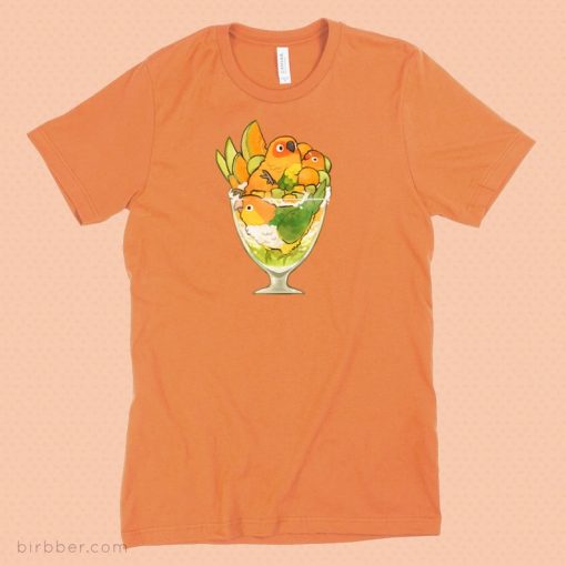 Orange Bird Drink T-Shirt