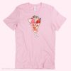 Pink Bird Drink T-Shirt