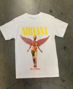 Nirvana in utero t-shirt