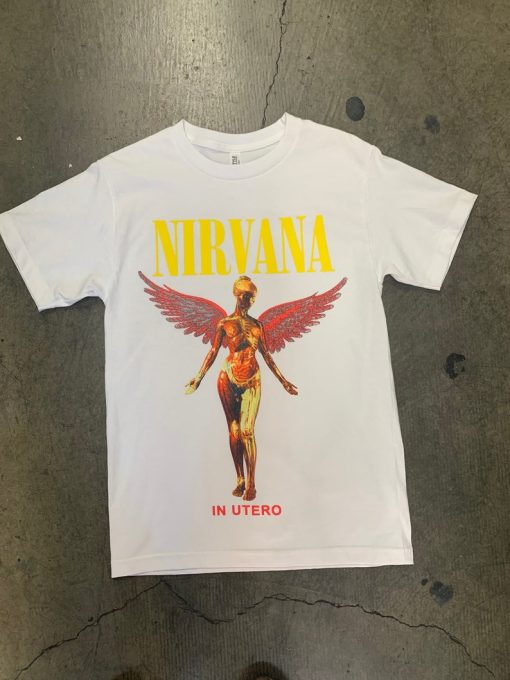 Nirvana in utero t-shirt