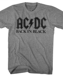 ACDC Back In Black T-SHIRT DX23