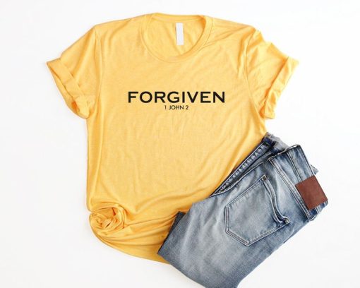 Forgiven Shirt Unisex Christian T-Shirts