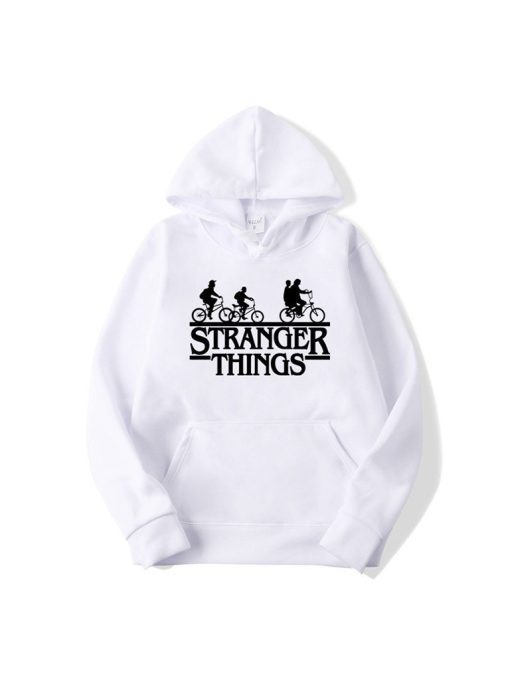 Hoodie Stranger Things Design Long Sleeve Hooded Pullover
