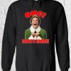 The Elf Omg Santa is Coming Hoodie