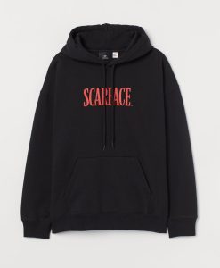 scarface black hoodie