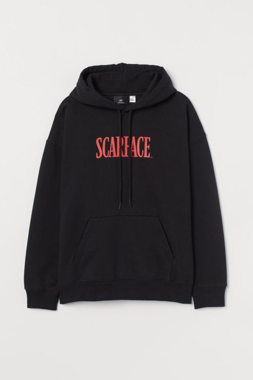 scarface black hoodie