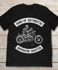 sons of arthritis ibuprofen chapter t-shirt