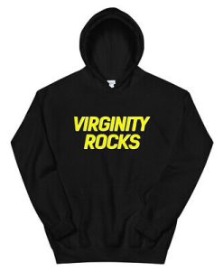 virginity rocks unisex hoodie