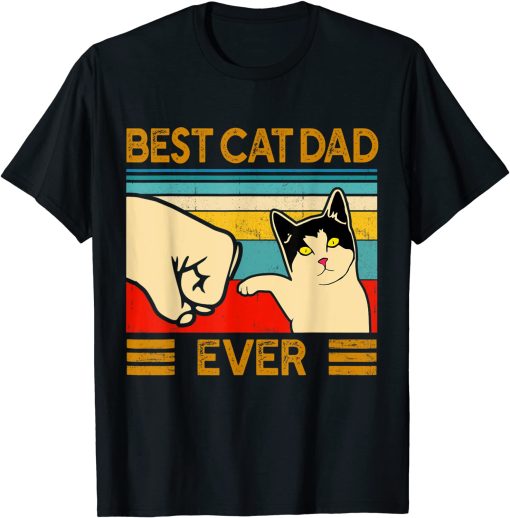 Best Cat Dad Ever T-shirt