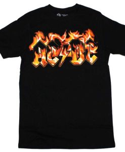 ACDC Flames T-Shirt
