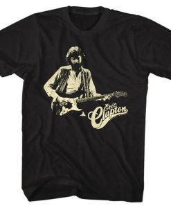 Eric Clapton with Guitar T-Shirt