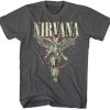 Nirvana Galaxy In Utero Guitar Band T-Shirt