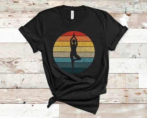 Retro Yoga T-Shirt