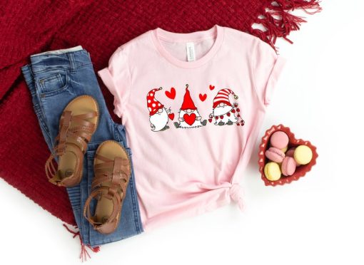 Valentine Gnomes Hearts Shirt