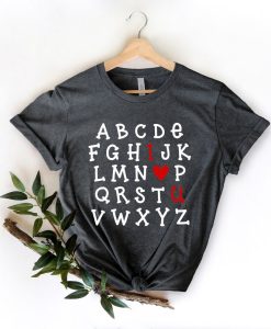 Alphabet Love T-Shirt