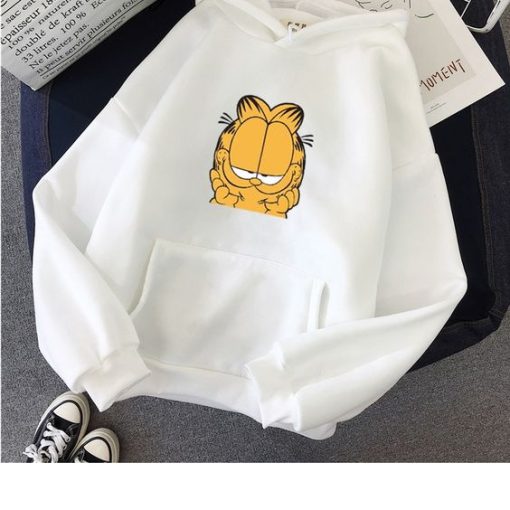 Cartoon Garfield Winter Hoodie