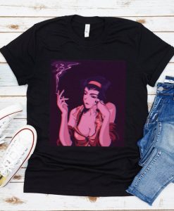 Faye Valentine Aesthetic Vaporwave T-Shirt