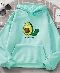 For Avocado & Cat Fans Hoodie