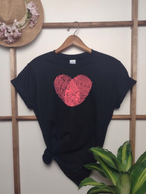 Heart Fingerprint T-Shirt