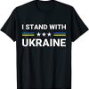 I Stand with Ukraine T-shirt