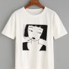 Smoke Girl Graphic T-shirt