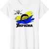 Ukraine flag Ukrainian Cossack kozak warrior Ukrainian T-Shirt