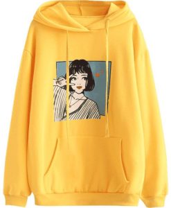 Women Graphic Hoodie